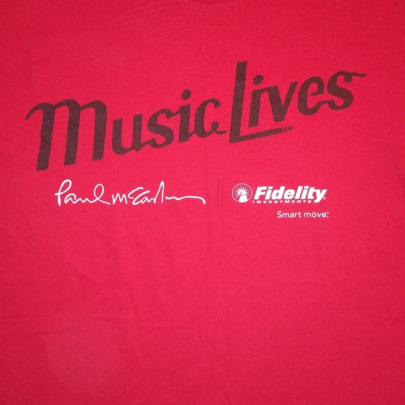 Music lives paul McCartney short sleeve t-shirt - Picture 3 of 6